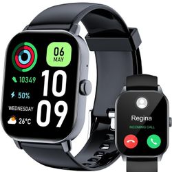1.91" Smart Watch for Men,smart Watches for Women,Fitness Tracker with Message Call Function,120+ Sport Modes