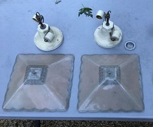 Vintage light fixtures