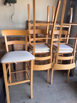 5 bar high bar stools