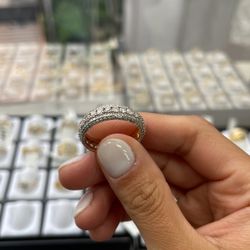 14k Gold Diamond, Women’s Natural Ring Diamond On Sale Downtown