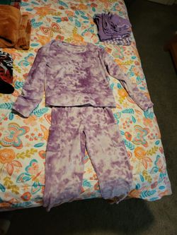 Tie Dye Purple Pjs