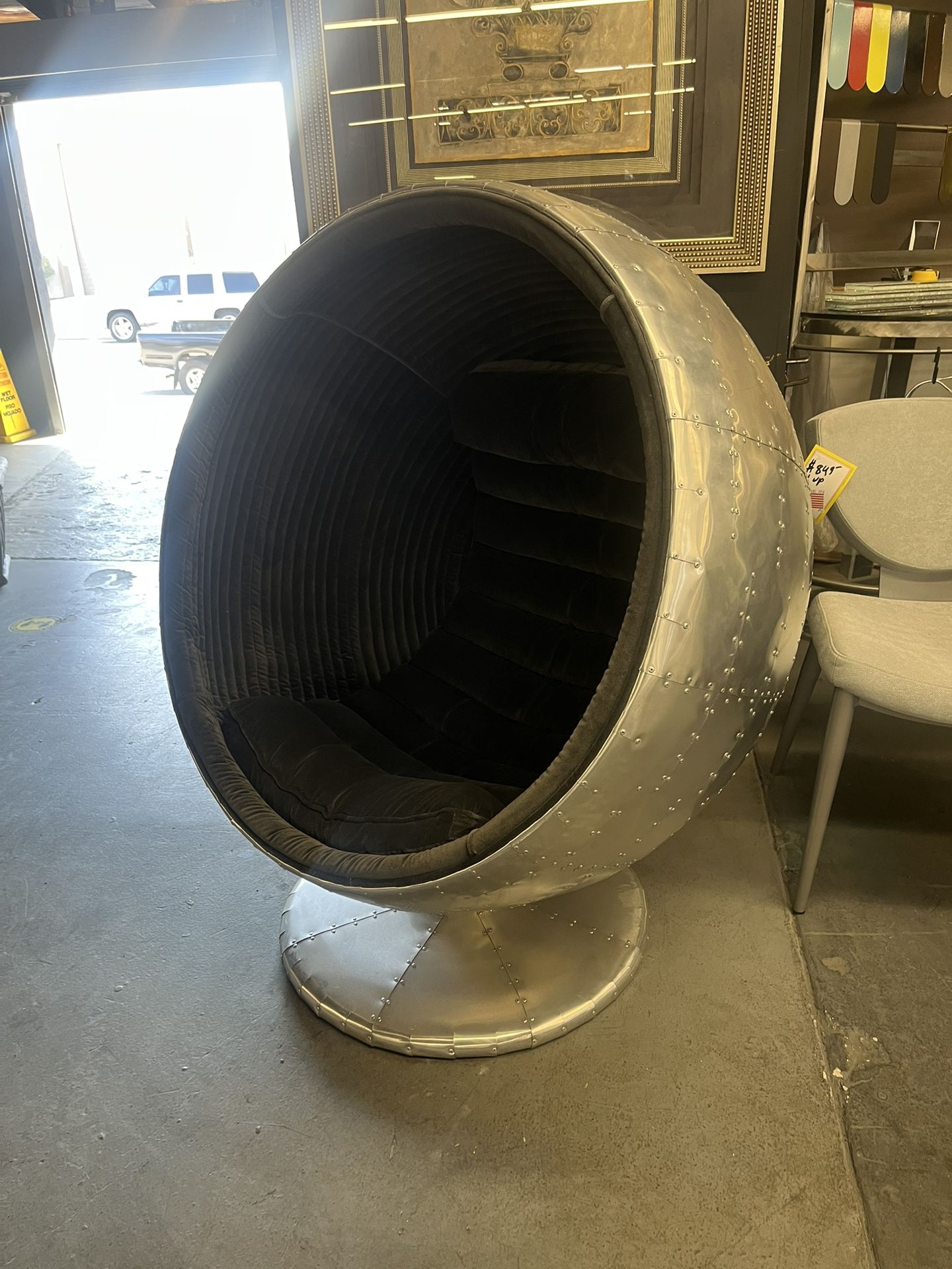 Rh Iglo Swivel chair