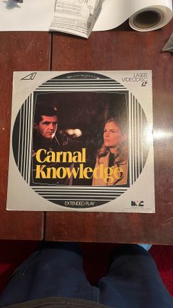 Carnal Knowledge, Laserdisc. Jack Nicholson