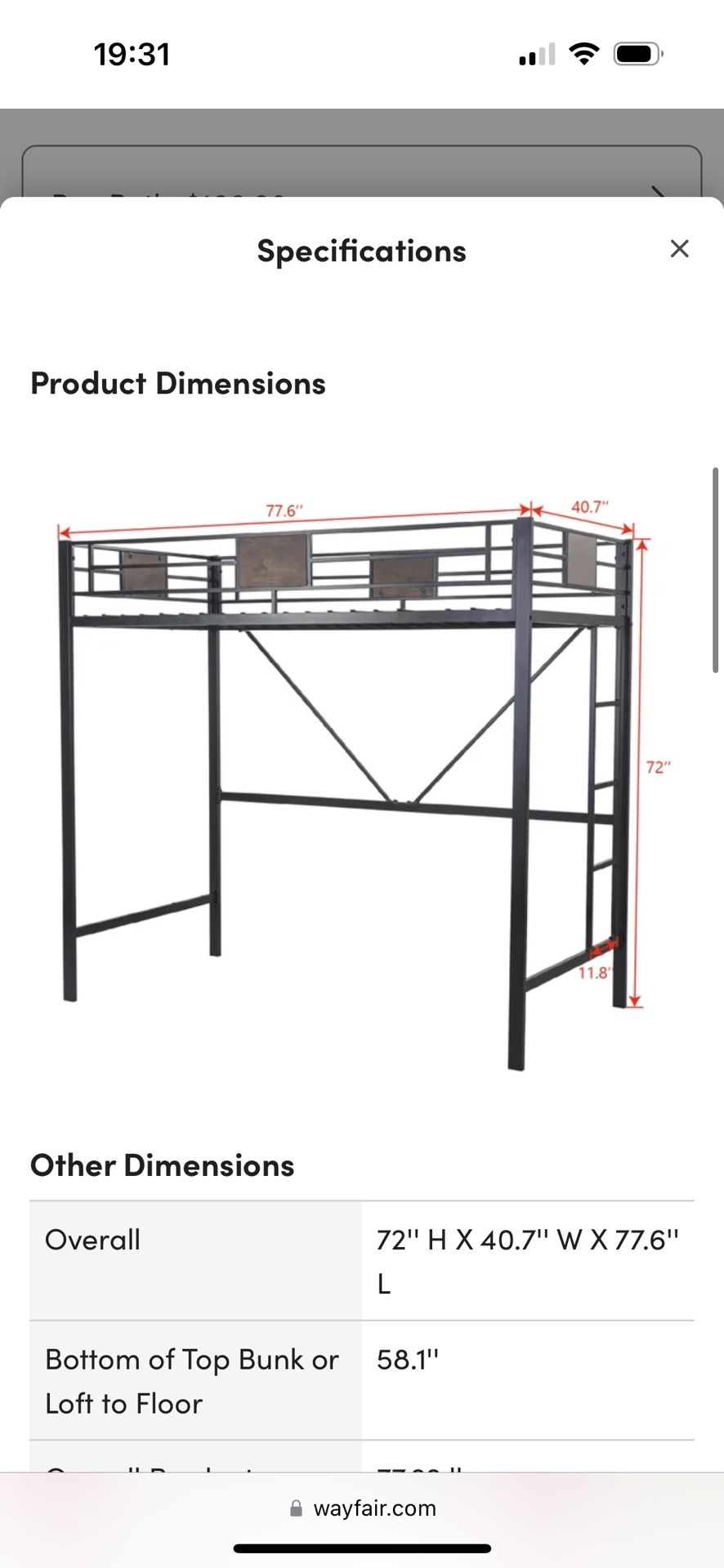 Twin Loft Bed