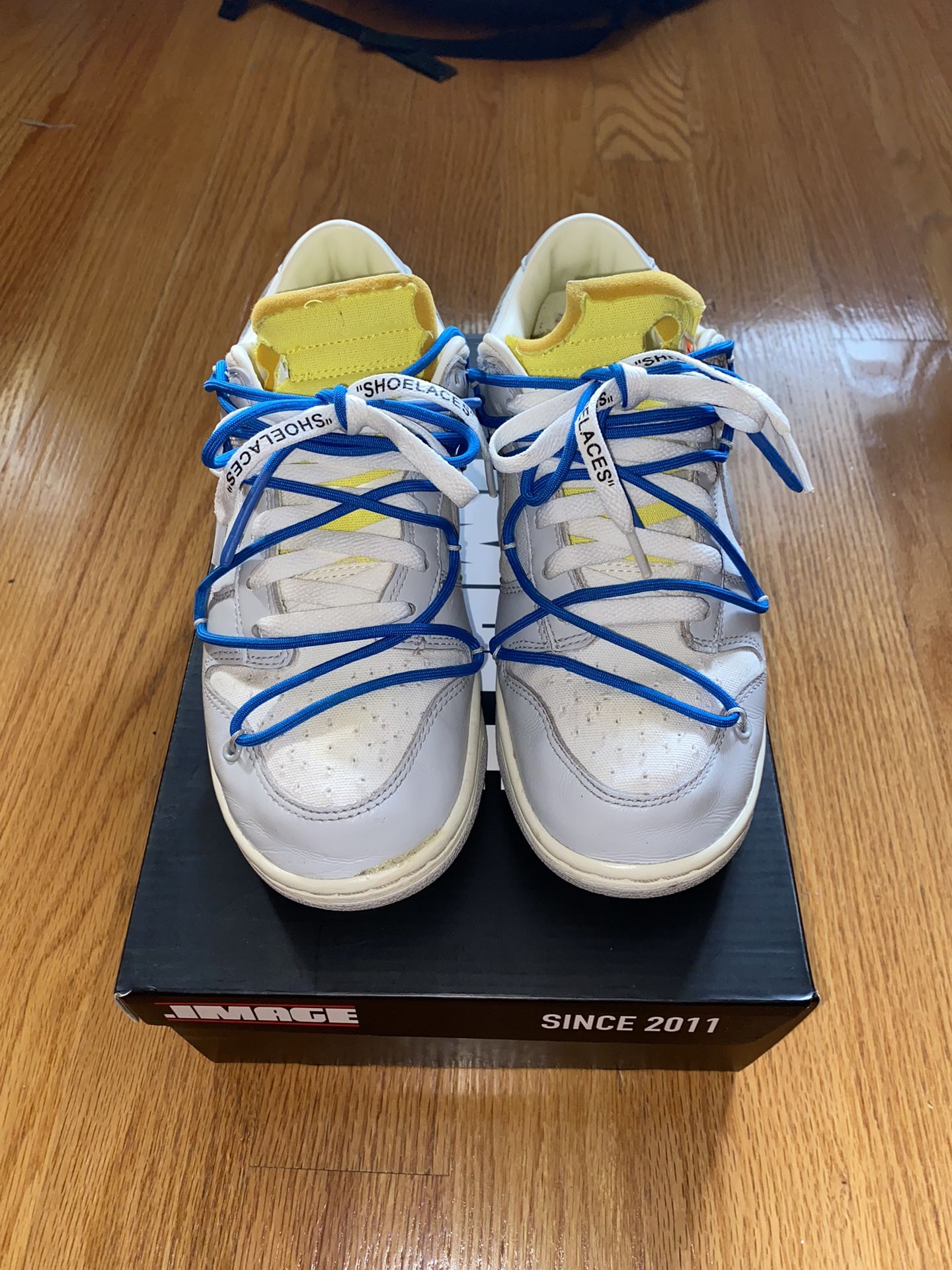 Nike Off White Dunk Low Lot 10 Size 8.5