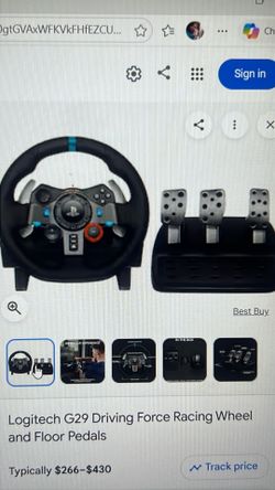 G29 drivibg wheel
