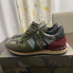 Valentino Camouflage Sneakers 
