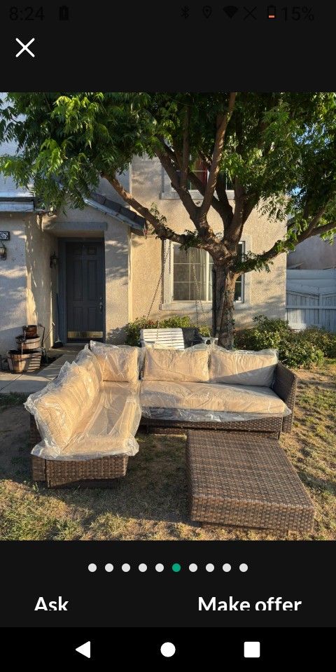 Things Or Blue Cushions Patio Furniture Set Costco Quality Sunbrella Quality Patio Furniture Extra Thick Cushions, 🚛🚚🆕✈️