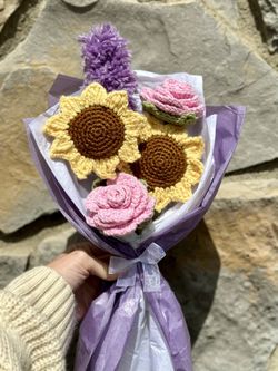 Custom Crochet Flowers 