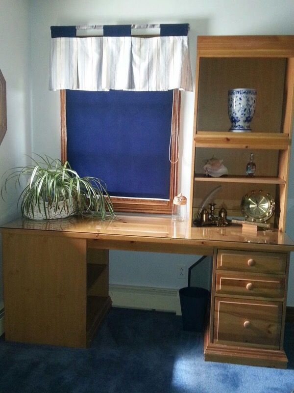 Broyhill Fontana Desk W Bookshelf For Sale In Littleton Co Offerup