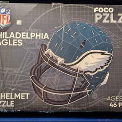 3D Helmet Puzzle - NFL Philadelphia Eagles 