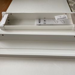 Wall Ledges (21 inches each x 2 shelves)
