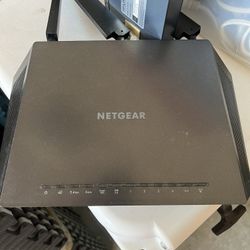 Netgear nighthawk WiFi router And TP link 8 Port Gigabiyte Desktop Switch