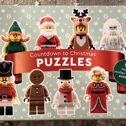 LEGO Countdown to Christmas Puzzles: 12 Days of Minifigure Advent Puzzles
