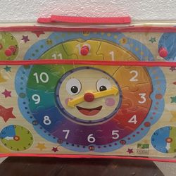 Colorful Time Telling Lift And Learn Click