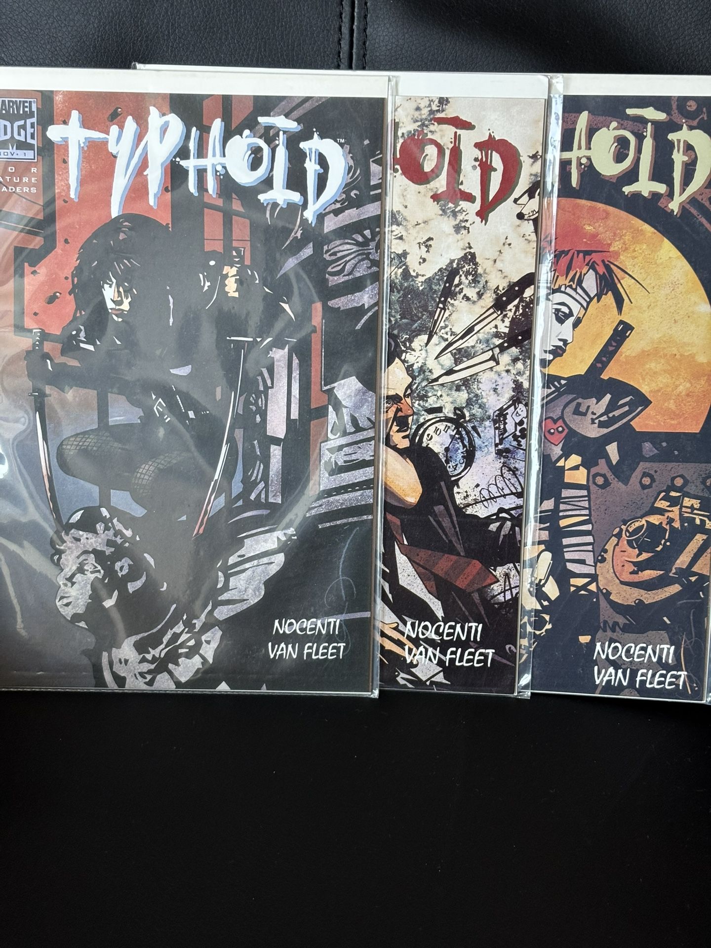 Marvel Edge - Typhoid Issues #1-3 1995 ***Excellent Condition