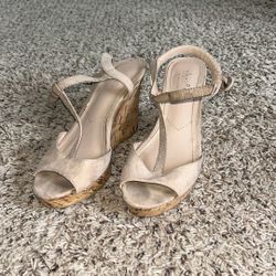 Pink-Beige Heels W7