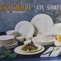 Inspiration By Denmark Dinnerware Set Of 42 PC