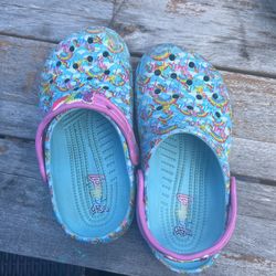 Unicorn Crocs Size 2 Limited Edition