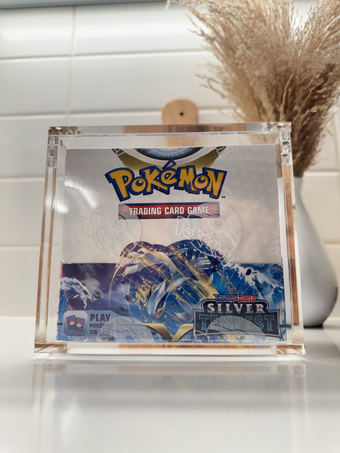 Pokemon Sword and Shield Silver Tempest Booster Box