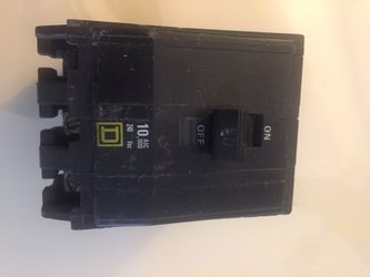 Square D breaker switch 10 to 50amp
