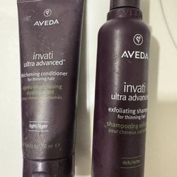 Aveda Invati Shampoo And Conditioner 