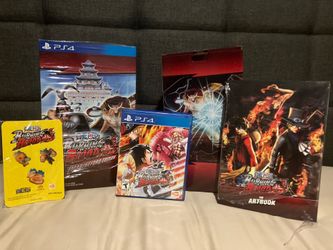 PS4 One Piece: Burning Blood // Marine Ford Edition with Special Release Night Pins