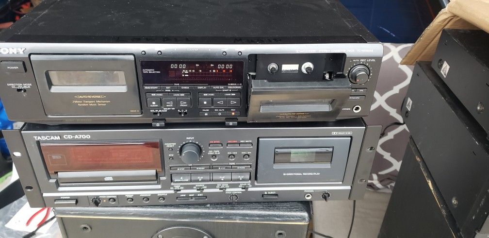 Sony Stereo Cassette Deck TC-WE605s