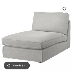 Two IKEA Kivik Chaise Lounges