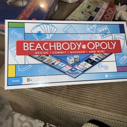 BEACHBODY Beachbody opoly game..Monopoly Beachbody style! New and Sealed
