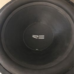 RE 18 Inch Subwoofer 