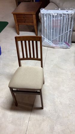 Cloth folding chairs