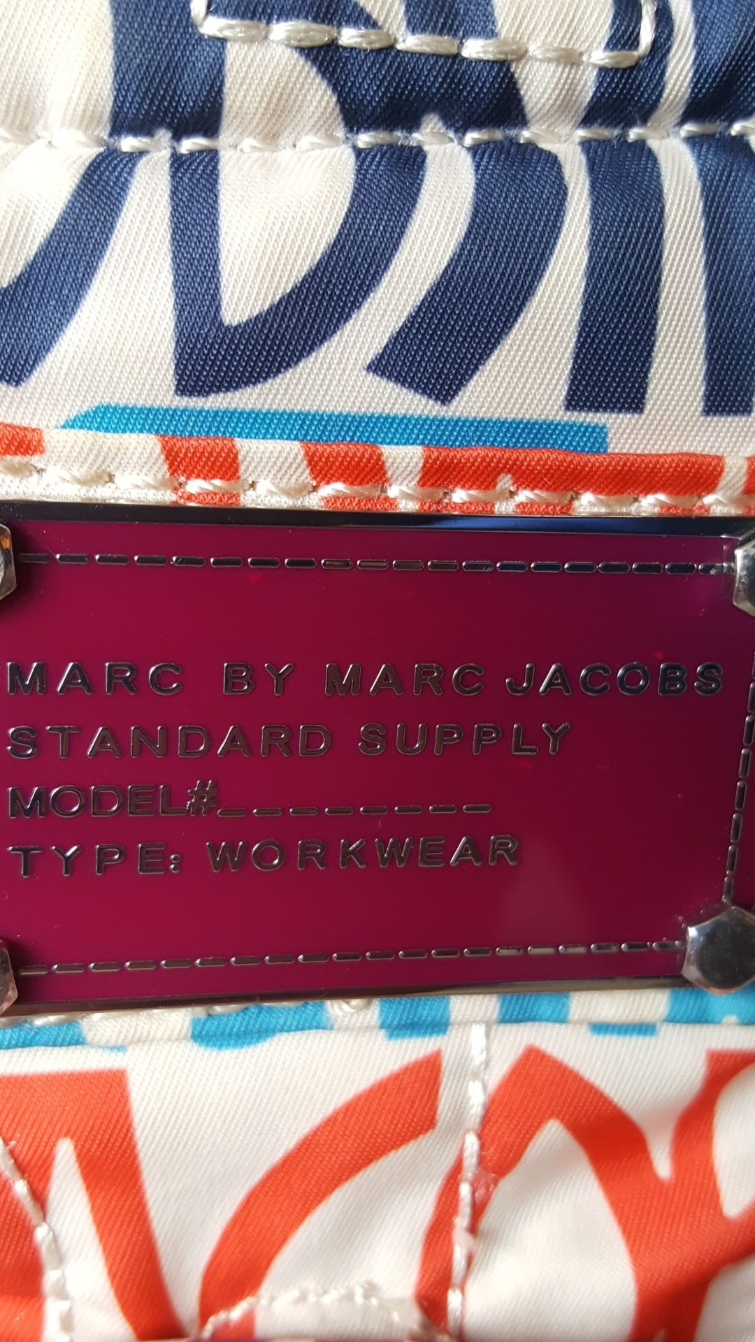 Baby bag, bag, Marc Jacobs