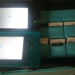 Nintendo 3ds With 6 Games