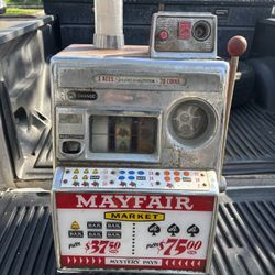 Vintage Slot Machine Mayfair Market Man Cave