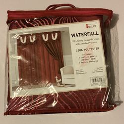 Long Panel Living Room Curtains 