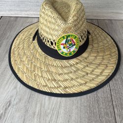 Team Logo Straw Hats$20
