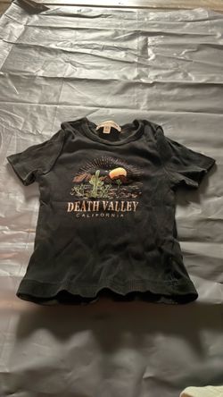 Death Valley California Ribbed Graphic Tee XS