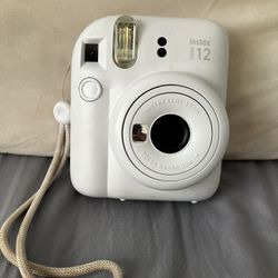 Fujifilm Instax Mini 12 Instant Camera – White (Works Great!)