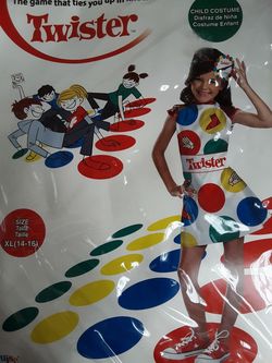 Girls Twister costume