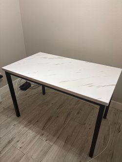 Marble kitchen table