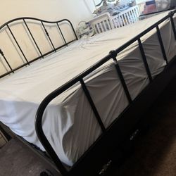Metal Bed Frame King Size