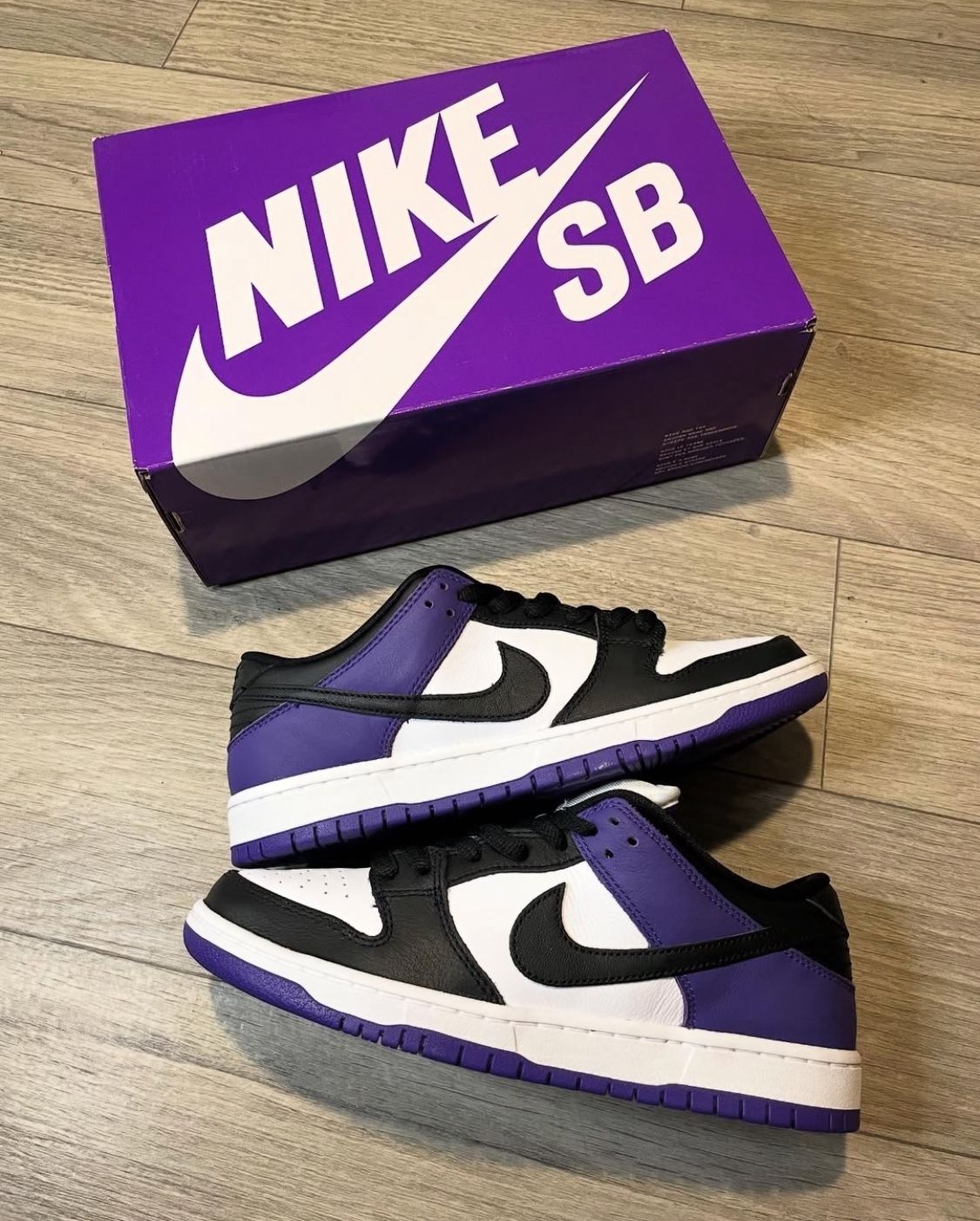 Nike SB Dunk Low “Court Purple” (M)