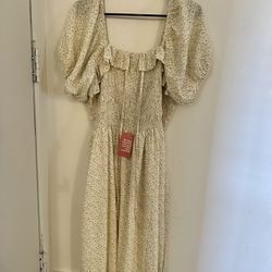 Ivy City’s Rae Dress In Yellow Floral 