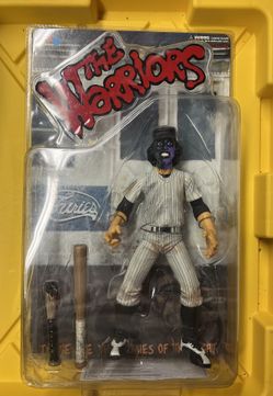 The Warriors Purple/Black Face Baseball Fury Figure By Mezco