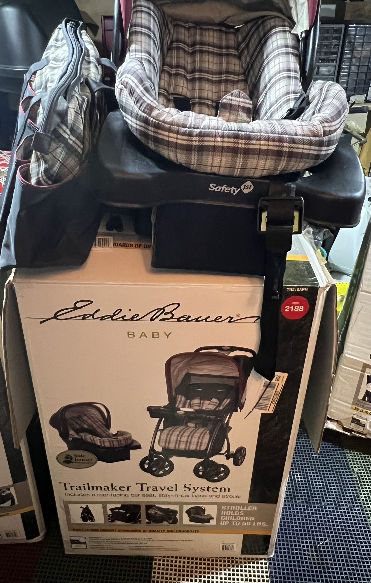 Eddie Bauer Stroller And Extras