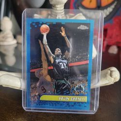 2002 Topps Chrome Kevin Garnett #21 Refractor Card