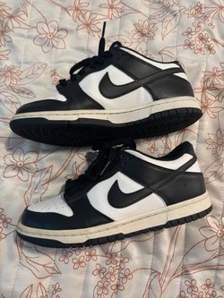 Nike Dunk Low Black White Sneakers