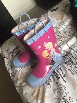 Girls frozen 13/1 rain boots