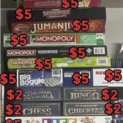 Lot Of Board Games And Miscellaneous 